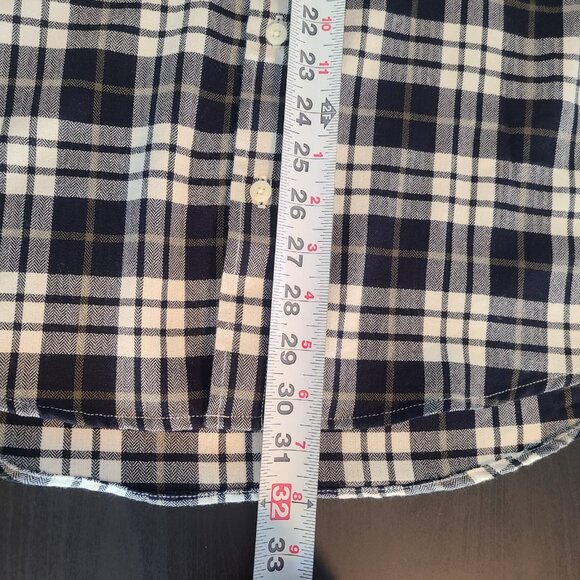 Pendleton Evergreen Button Down Virgin Wool Shirt Mens Tartan Plaid Fitted XL - Picture 7 of 9